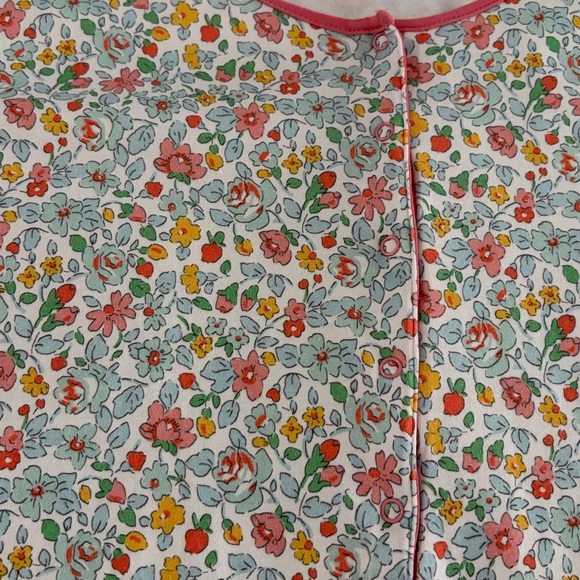 Floral Print Women's Pajama Set - Picture 2 of 9